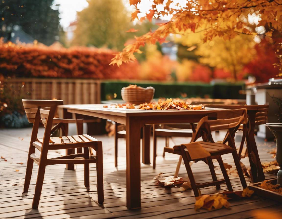 Jak przygotować drewniane meble ogrodowe na zimowe przechowywanie?